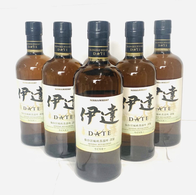 ニッカ ニッカ 伊達 700ml 6本セット 未開封 伊達 ウイスキー 2本