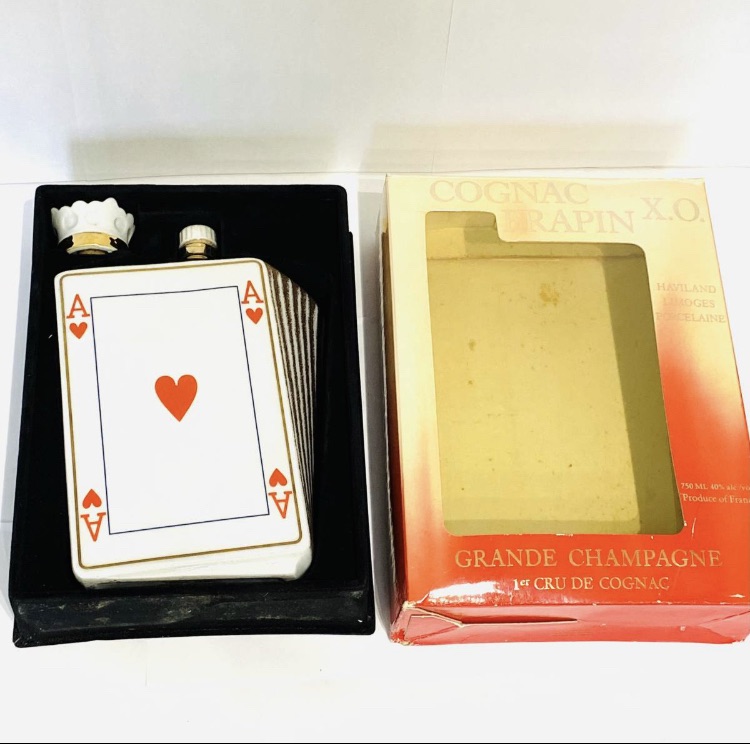 ☆【未開栓】フラパン・コニャックXO・トランプボトル 完売御礼/古酒】フラパン XO トランプボトル キング コニャック